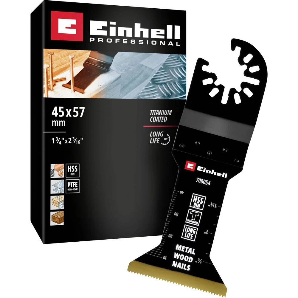 Einhell 708054 Tauchsägeblatt BIM-TI, 45mm bimetal list ubodne pile 45 mm 1 kom. slika