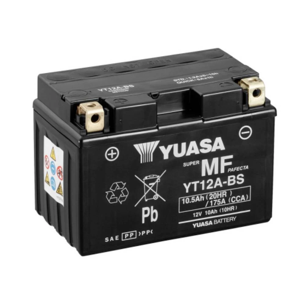 Yuasa YT12A baterije za motor 12 V 10 Ah slika