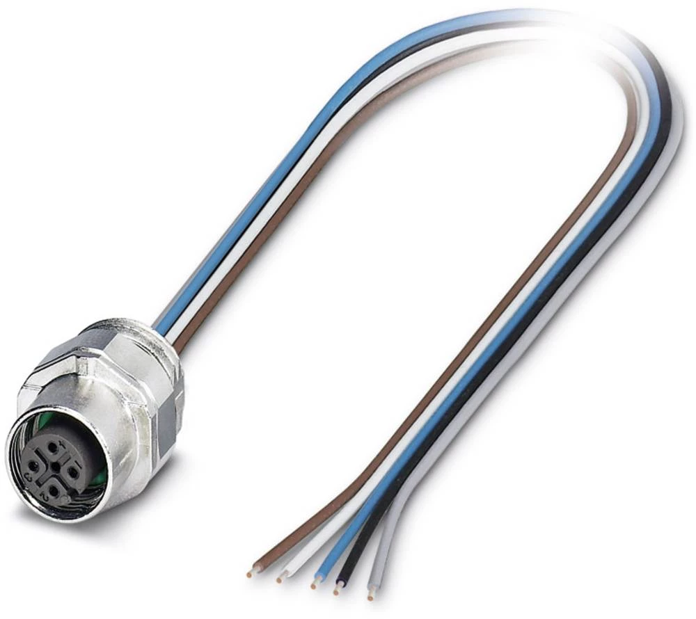 SACC-EC-FS-5CON-M16/0,5 SCO - ugradbeni utični konektor SACC-EC-FS-5CON-M16/0,5 SCO Phoenix Contact sadržaj: 1 kom. slika