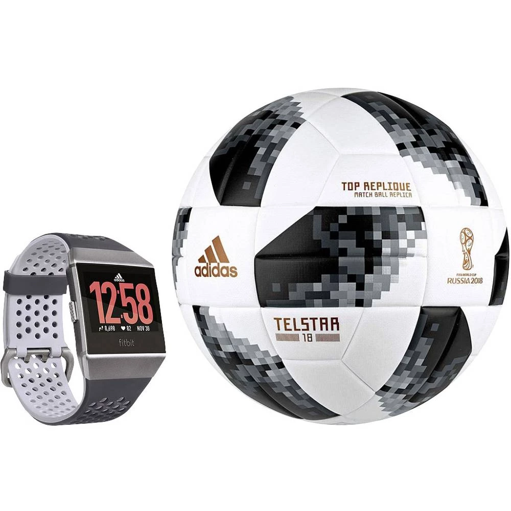 Pametan sat FitBit Ionic inkl. REPLIQUE Ball Crna slika