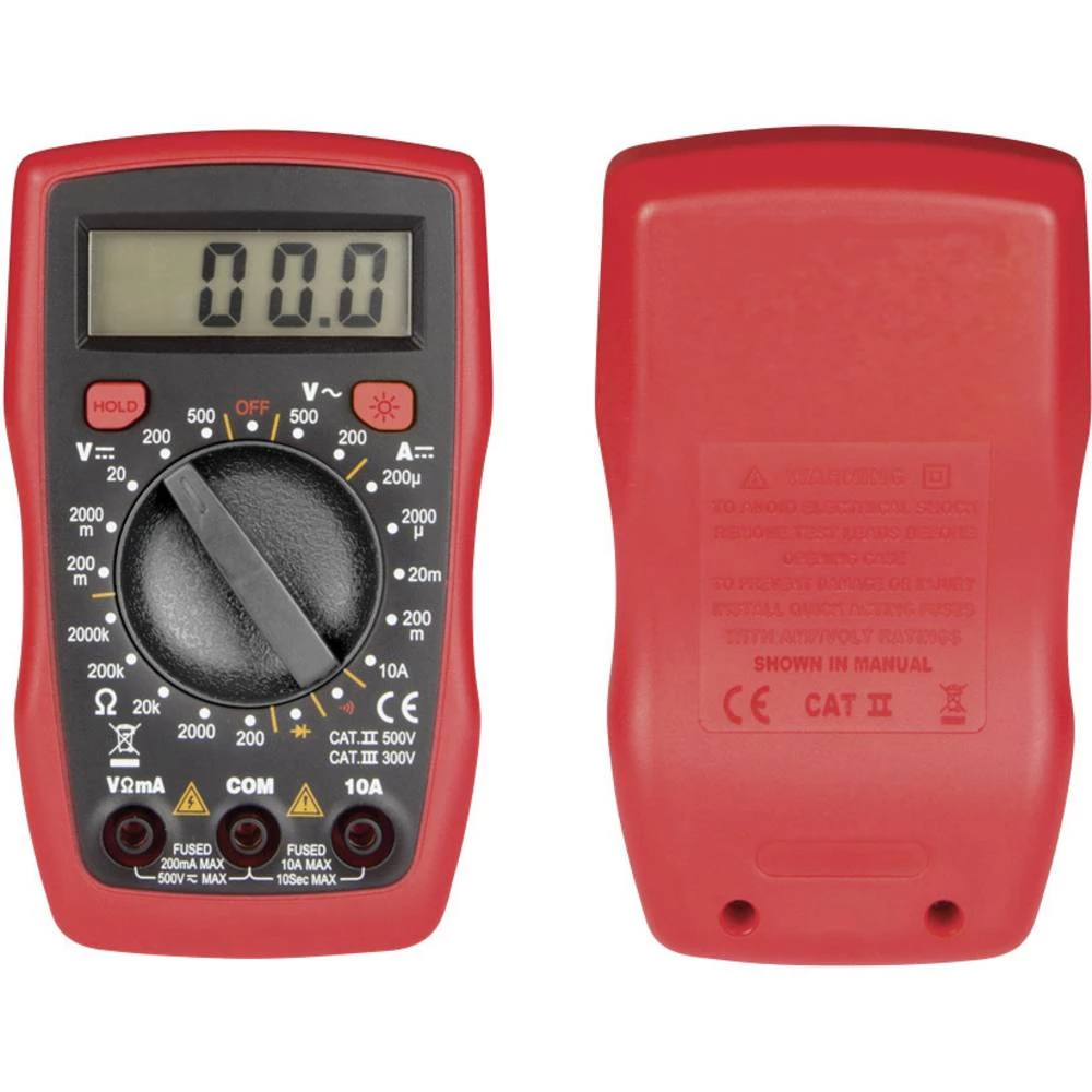 Velleman DVM841 Ručni-Multimetar  digitalni  CAT II 500 V, CAT III 300 V slika