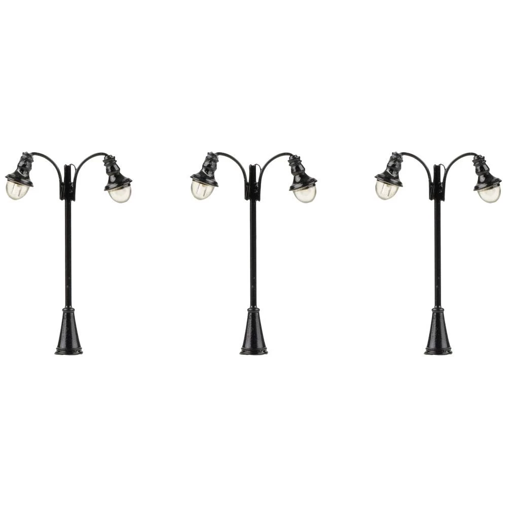 N LED svjetiljke za lučne lampe, toplo bijelo pakiranje od 3 komada Faller n viseća svjetiljka dvostruka gotovi model 272130 3 St. slika