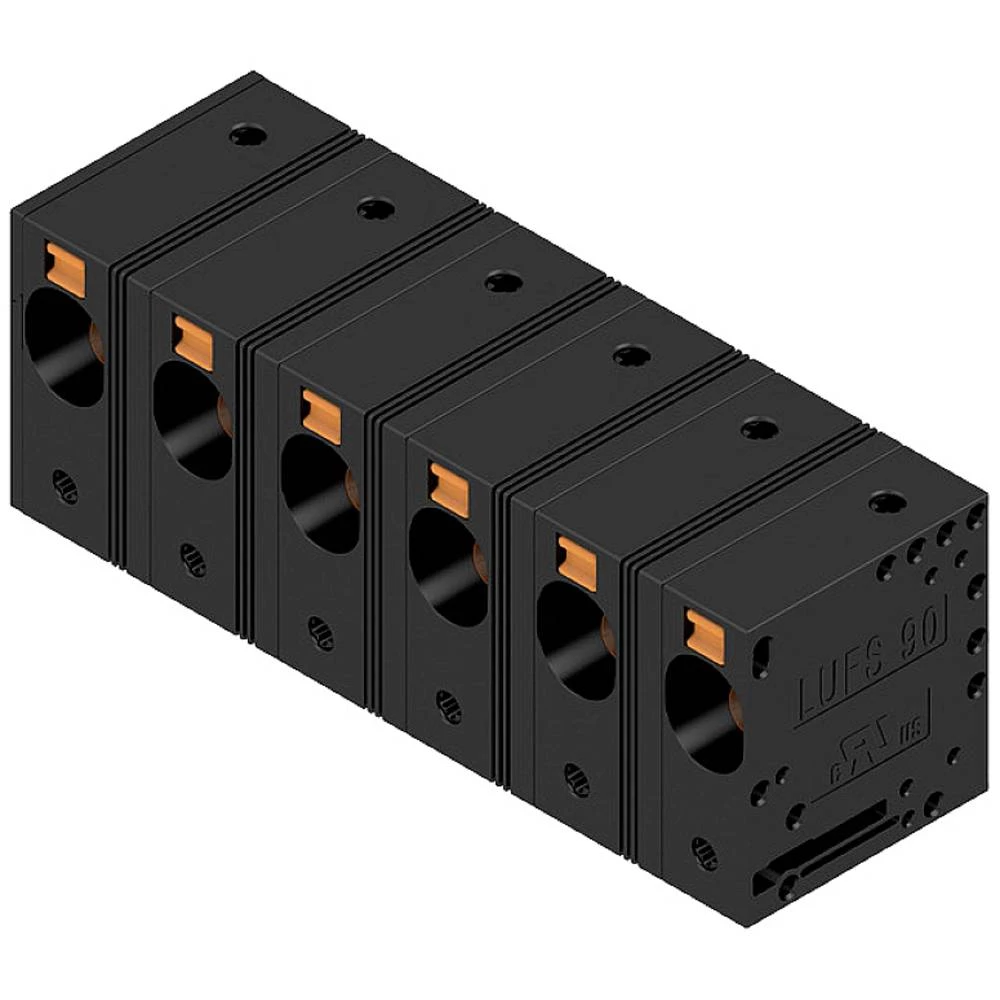 Weidmüller LUFS 15.00/06/90V 5.0SN BK BX Opružna blok spojka 10 ST slika