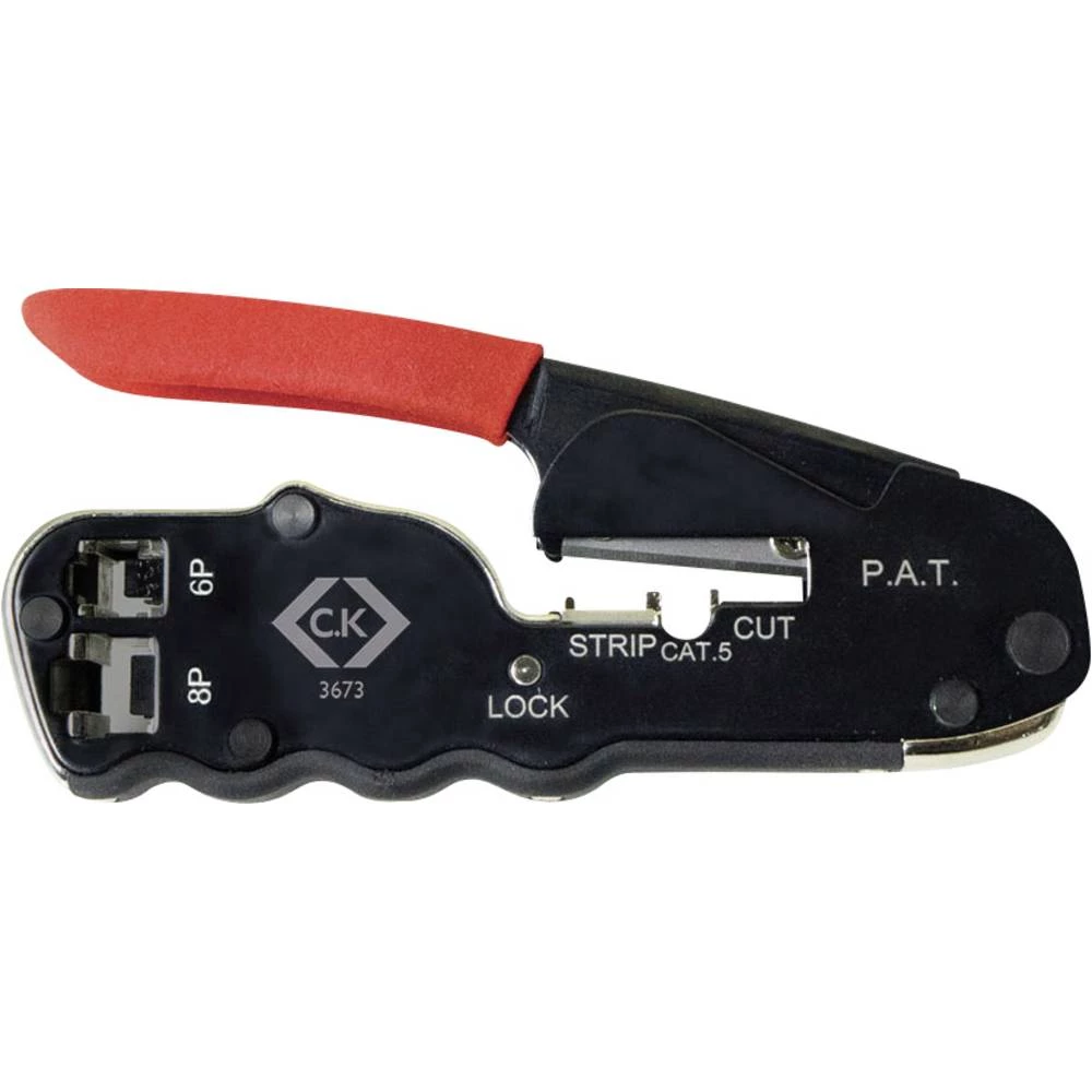 C.K T3673 kliješta za krimpanje modularni utikač (zapadni utikači) RJ11, RJ45 slika
