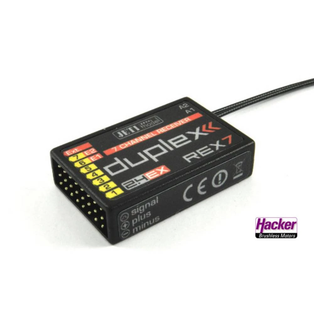 Jeti Rex 7 7-kanalni prijamnik 2,4 GHz slika