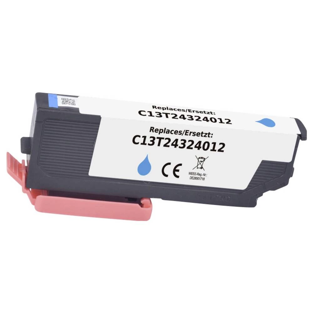 Renkforce tinta zamijenjen Epson T2432XL 24XL, C13T24324012 kompatibilan cijan RF-ET2432XLC RF-6728556 slika