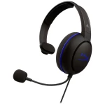 HyperX Cloud Chat Headset (PS4 licensed) igre Over Ear Headset žičani mono crna/plava  kontrola glasnoće, utišavanje mikrofona