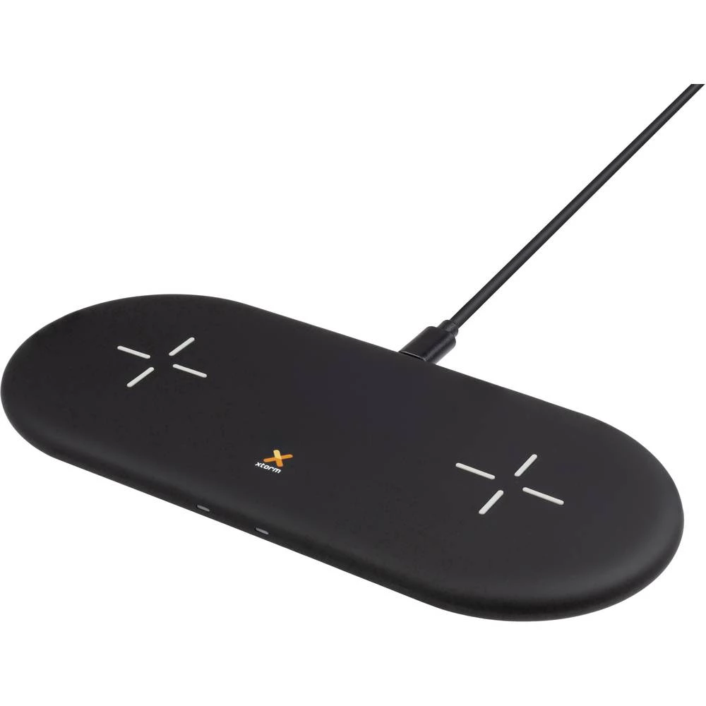 Xtorm by A-Solar indukcijski punjač Twin XW208 Izlazi Qi standard Crna slika