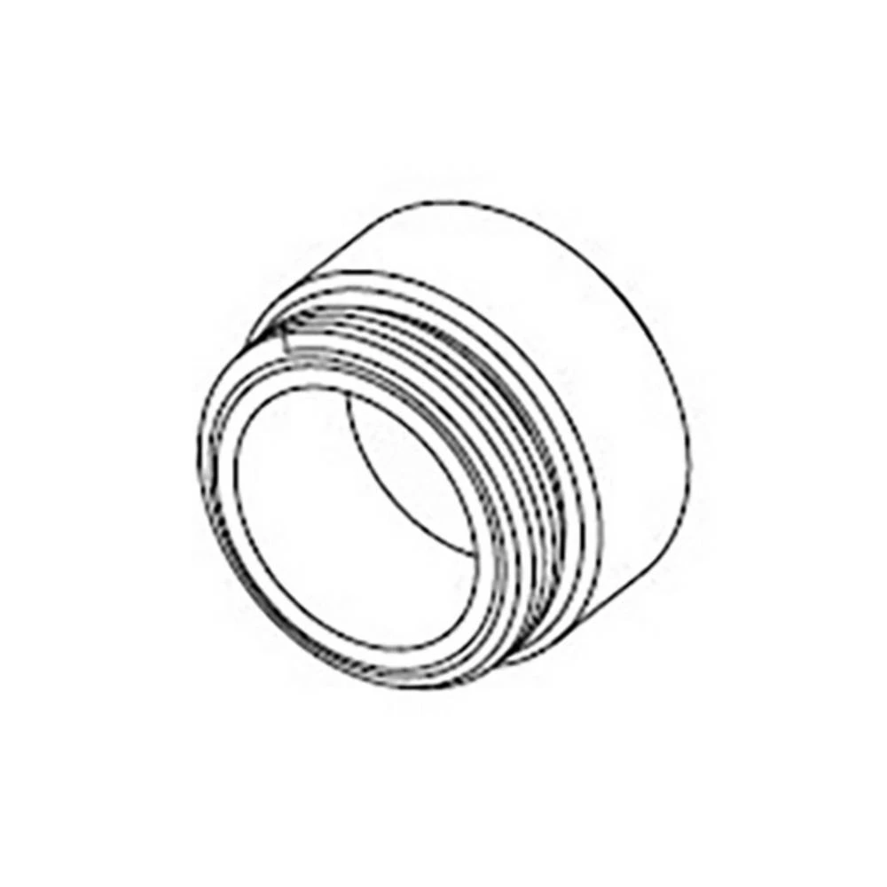 Molex 1300700018 BradPower D-Size (1 3/8"–M35) Male Closure Cap, External Threads, 38.35mm Diameter slika