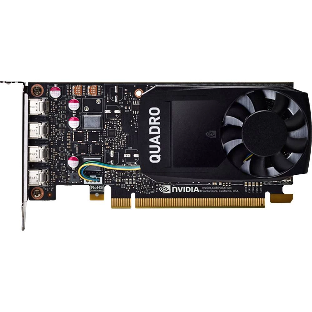 Radna stanica -grafičke kartice Dell Nvidia Quadro P1000 4 GB GDDR5-RAM PCIe x16 Mini DisplayPort slika