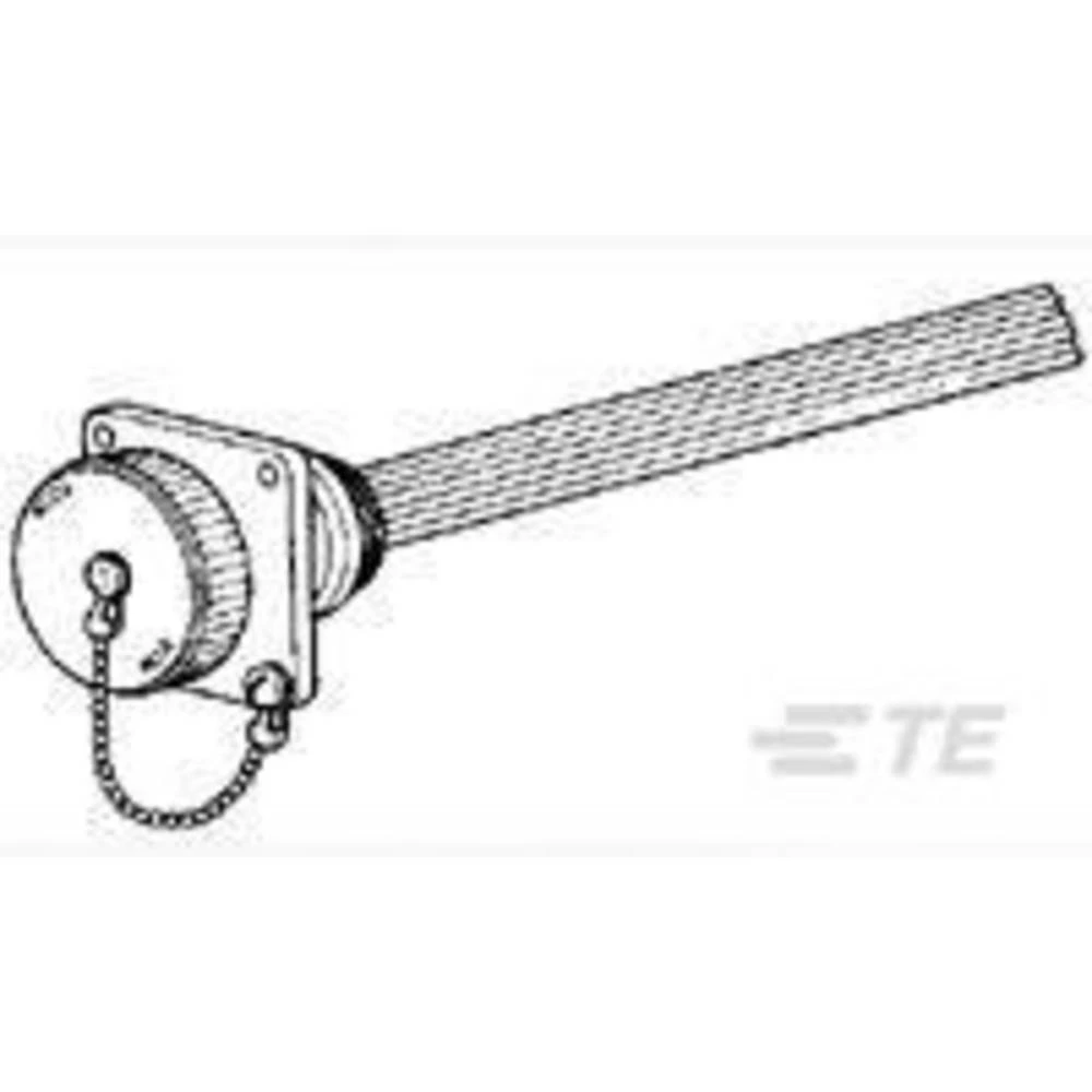 Okrugli utikač Zaštitna kapica Serija (Okrugli utični konektori): CPC 208680-2 TE Connectivity 1 ST slika