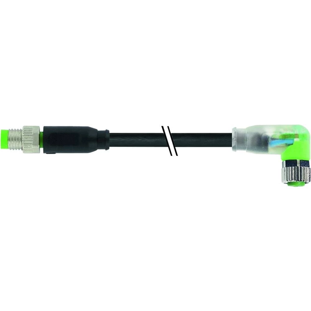 Murrelektronik 7000-88041-6300060 utični konektor za senzor/aktivator, konfekcionirani M8 x 1 ravni muški konektor, žens slika