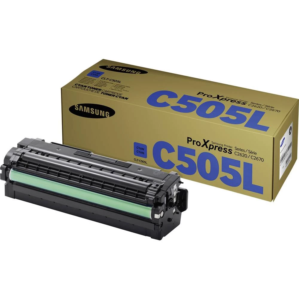 Samsung Toner CLT-C505L SU035A Original Cijan 3500 Stranica slika