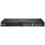 Aruba 6100 24G Class4 PoE 4SFP+ 370W Managed L3 Gigabit Ethernet (10/100/1000) Power over Ethernet (PoE) 1U Black   aruba  JL677A#ABB  JL677A#ABB  upravljani mrežni preklopnik  24 ulaza  128 Gbit/s