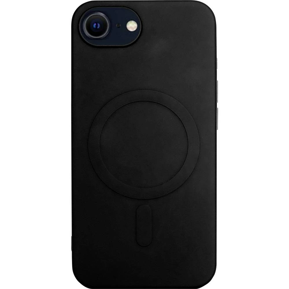 JT Berlin Pankow Soft MagSafe stražnji poklopac za mobilni telefon Apple iPhone 16e crna induktivno punjenje, MagSafe ko slika