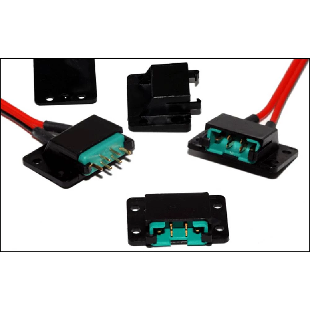 Hacker MPX Schraubclips komplet opreme za servo (D x Š x V) 28 x 24 x 11 mm 4 St. slika