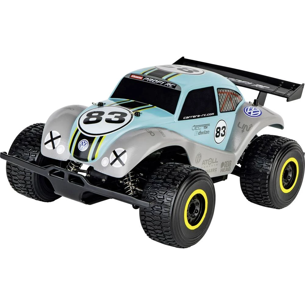 Carrera RC 370183013 VW Beetle 1:18 RC model automobila za početnike Električni Buggy 4WD Uklj. baterija i punjač slika