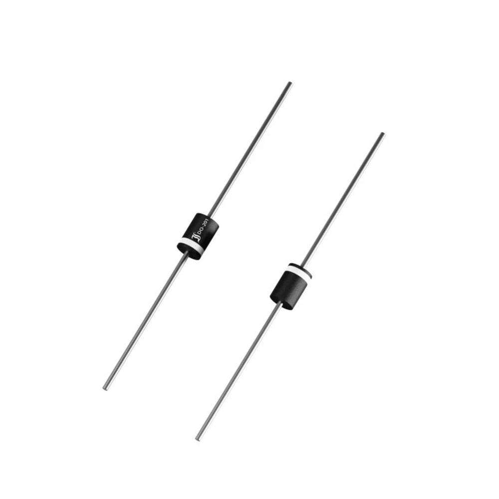 Diotec Zener dioda 1N5386B Kućište (poluvodiča) DO-201 Zener napon 180 V Snaga (maks) P(TOT) 5 W Povratni napon U(R) 137 slika