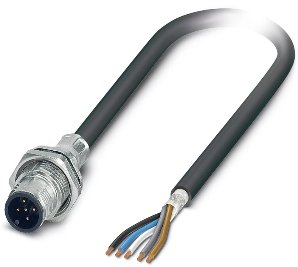 SACCBP-MS-5CON-M16/1,0-PUR SCO - ugradbeni utični konektor SACCBP-MS-5CON-M16/1,0-PUR SCO Phoenix Contact sadržaj: 1 kom. slika