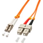 LINDY 46991 Glasfaser svjetlovodi priključni kabel   Multimode OM2 2.00 m