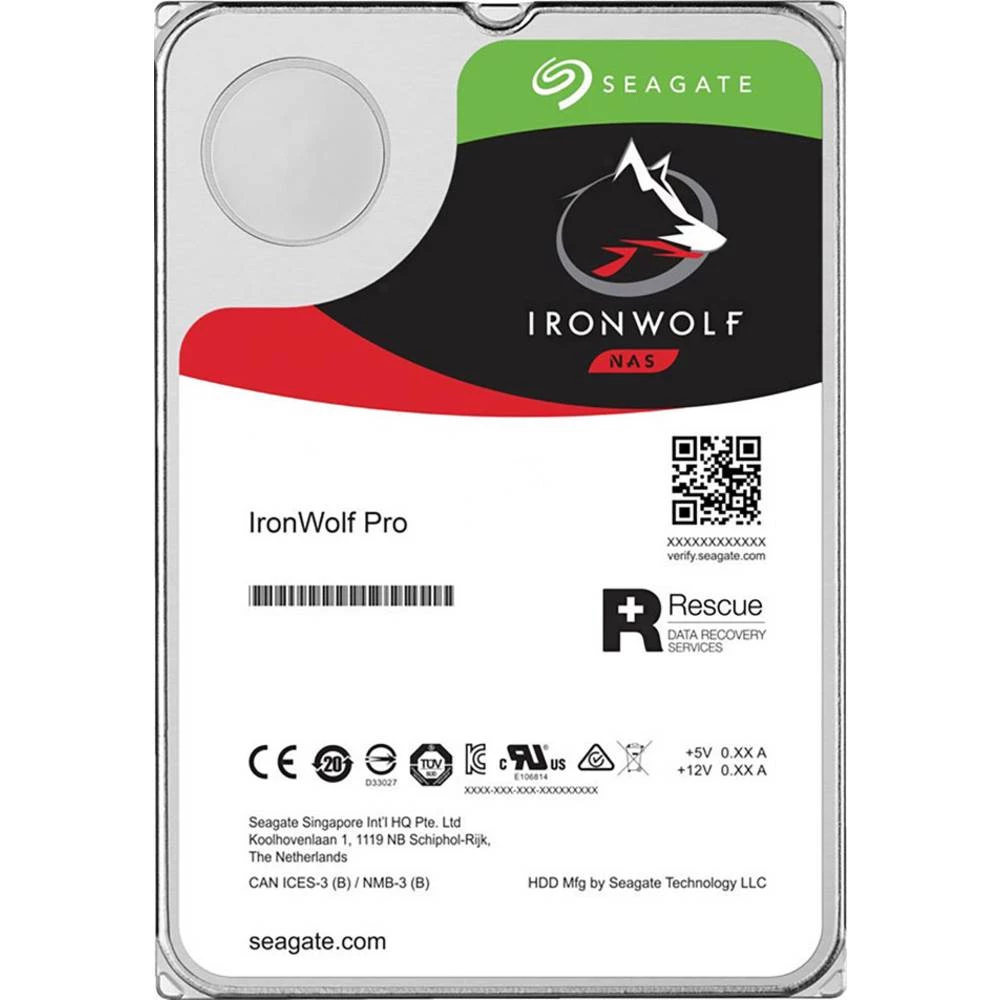 Unutarnji tvrdi disk 8.9 cm (3.5 ") 12 TB Seagate IronWolf Pro Bulk ST12000NE0008 SATA III slika