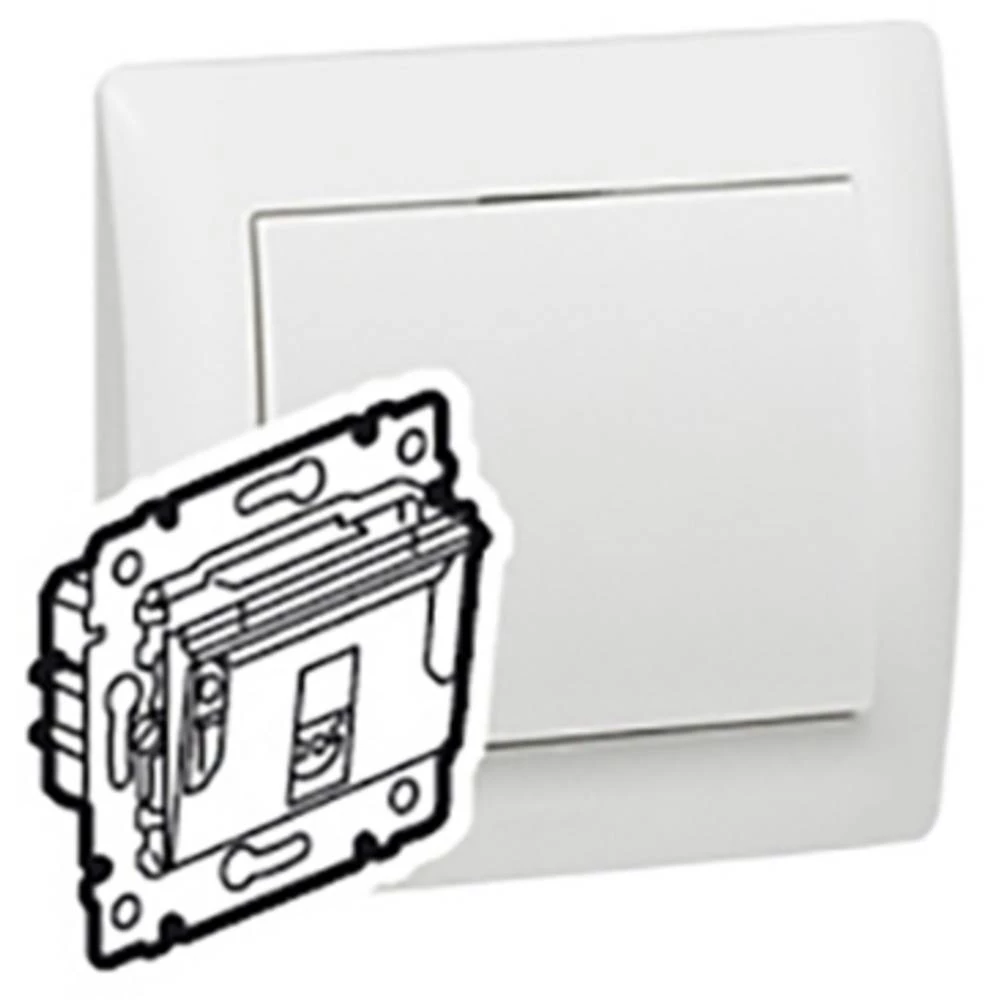 Legrand   prekidač s držačem za karticu Galea / Pro21 siva 775955 slika