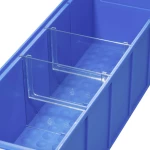 Pregradna stijena za spremnik Prozirna Allit ProfiPlus ShelfBox Divider S 456590 4 ST