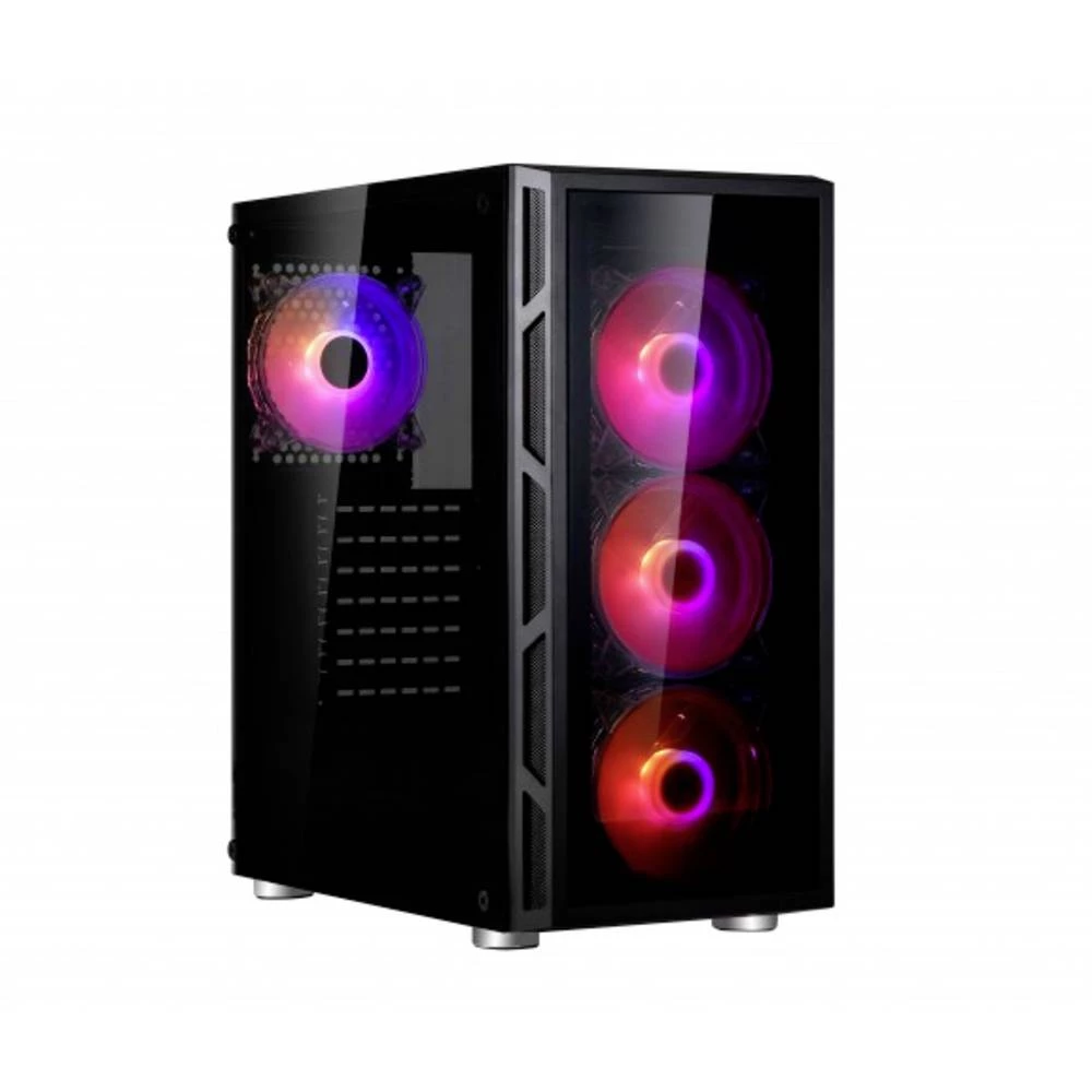 Spire SPM7025GU3-4RGB midi-tower kućište za računala Spire SPM7025GU3-4RGB midi-tower kućište za računala slika