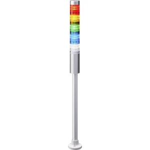 Signalni toranj LED Patlite LR4-502PJNU-RYGBC 5-bojno, Crvena, Žuta, Zelena, Plava boja, Prozirna 5-bojno, Crvena, Žuta, Zelena, slika