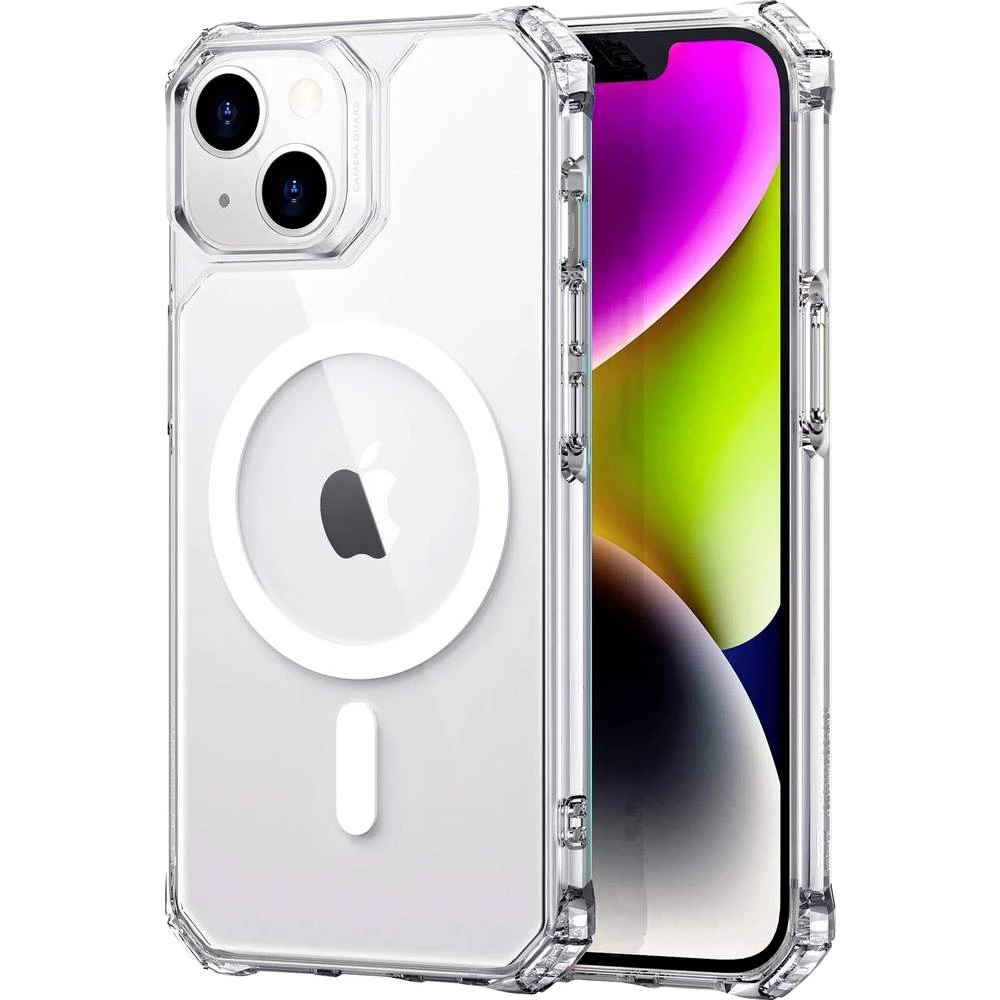 ESR Air Armor HaloLock Case stražnji poklopac za mobilni telefon Apple iPhone 13, iPhone 14 prozirna MagSafe kompatibiln slika