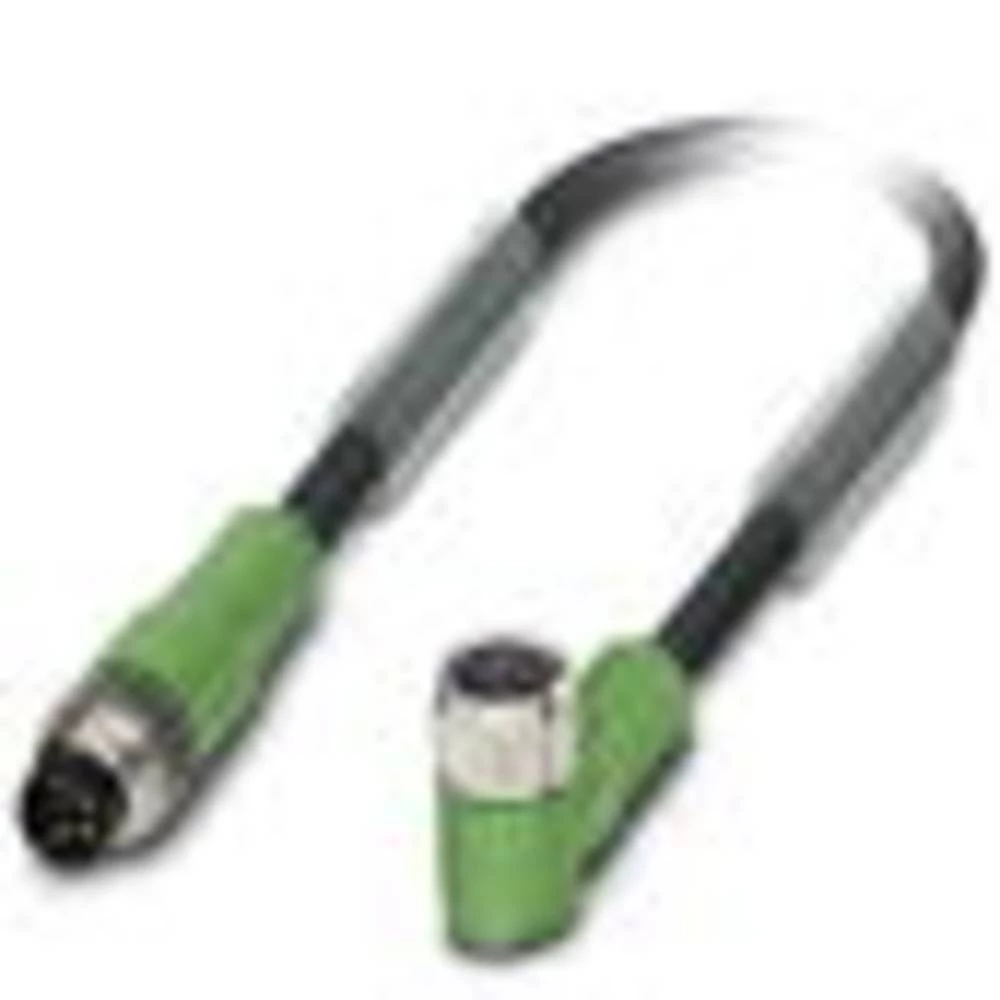 Priključni kabel za senzor/aktivator 1.50 m Broj polova: 4 Phoenix Contact 1682207 SAC-4P-M 8MS/1,5-PUR/M 8FR 1 ST slika