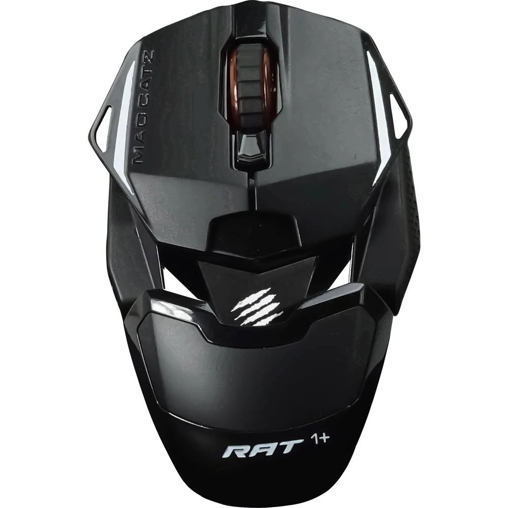 MadCatz R.A.T. 1+ USB gaming miš Optički Osvjetljen, Ergonomski Crna slika