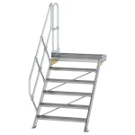 MUNK Günzburger Steigtechnik 600466 aluminij, čelik, pocinčani stepenice