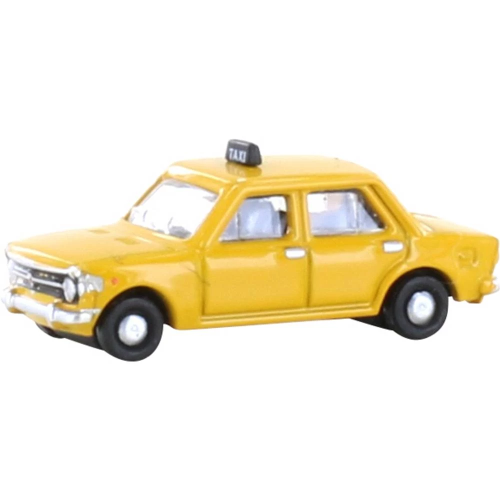 Minis by Lemke LC61515 n model automobila Fiat 128, taksi, žuta slika