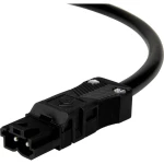 Adels-Contact 92816210 mrežni priključni kabel slobodan kraj - mrežni adapter Ukupan broj polova: 2 crna 1.00 m 75 St.