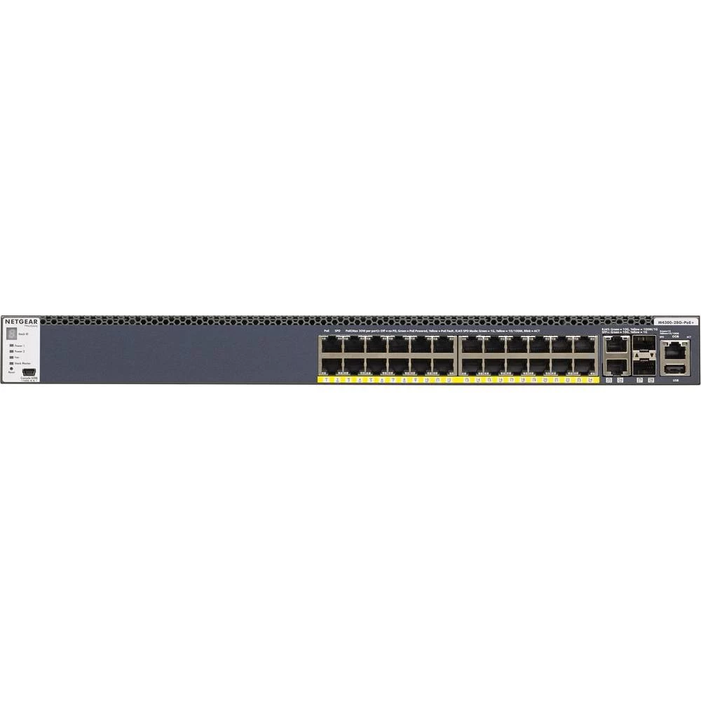 Mrežni preklopnik RJ45/SFP NETGEAR NETGEAR M4300-28G-POE+ Switch APS1000W slika