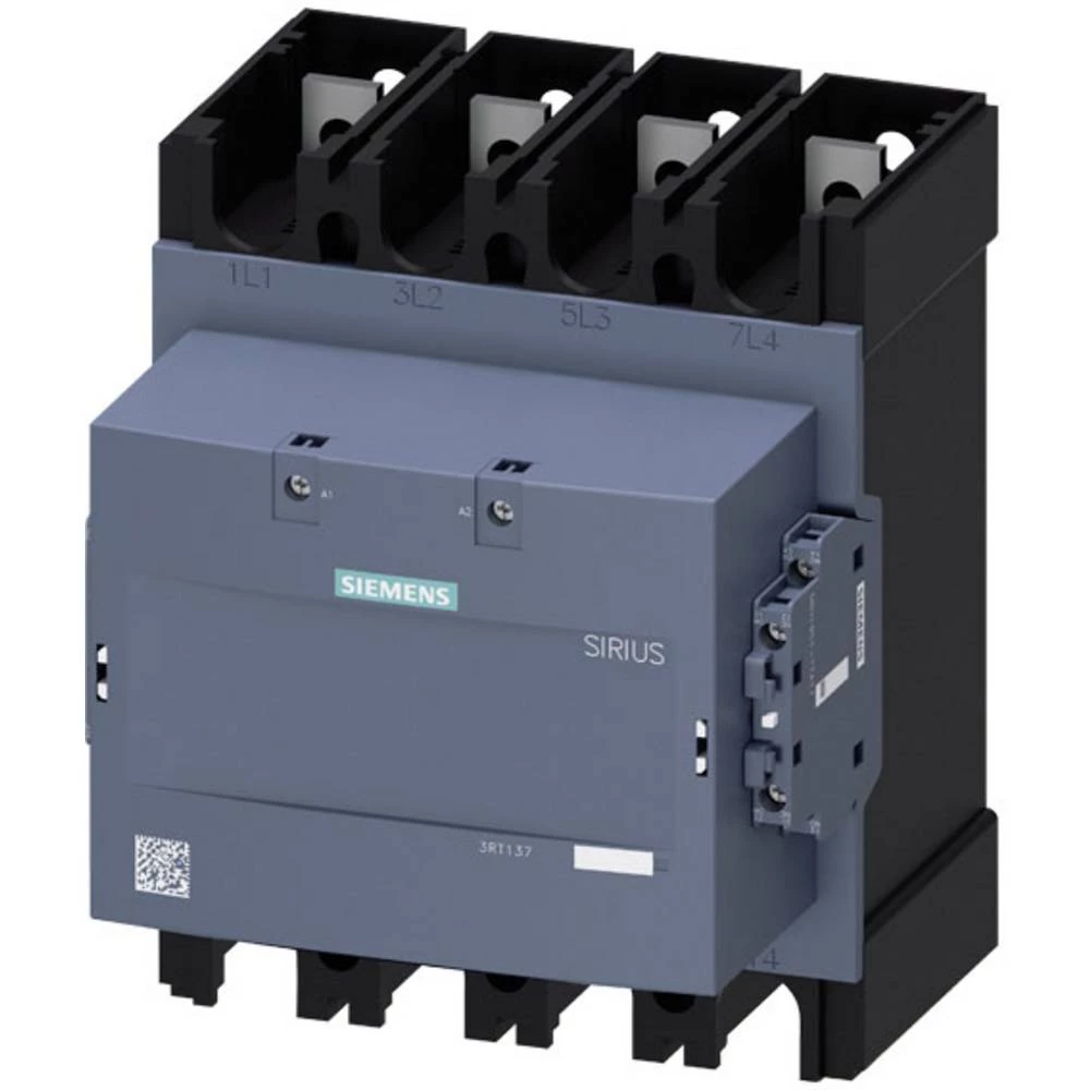 Siemens 3RT1374-6AF36 kontaktor 2 zatvarač, 2 otvarač 160000 W 1000 V kom. slika
