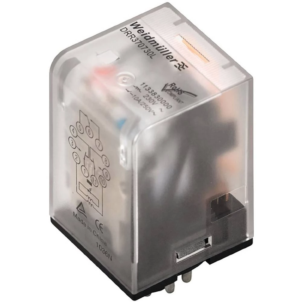 Industrijski relej 10 ST Weidmüller DRR370012L slika