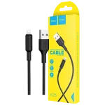 USB kabel za iPhone, Lightning kabel, 1 met., 2A, crna