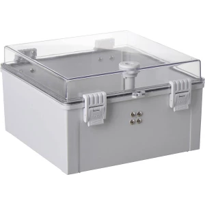 TRU COMPONENTS TC-PSC-30x30x18 razvodni ormar 300 x 300 x 180 ABS, polikarbonat svijetlosiva 1 St. slika