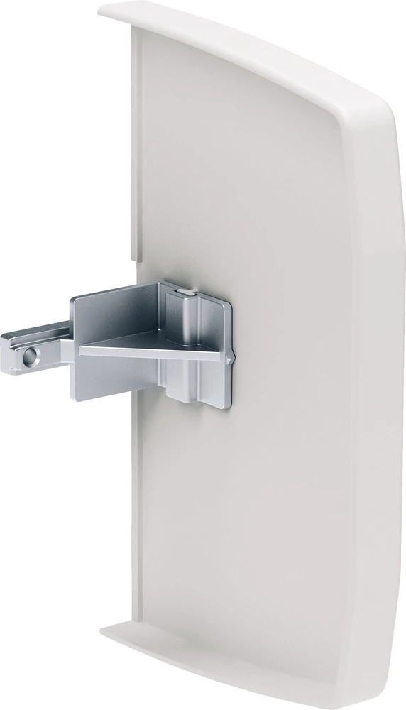 Schneider Electric INS12204 Kabelske kanalice Schneider Electric završni komad 100 f. Parapetni kanal bijeli Bijela slika