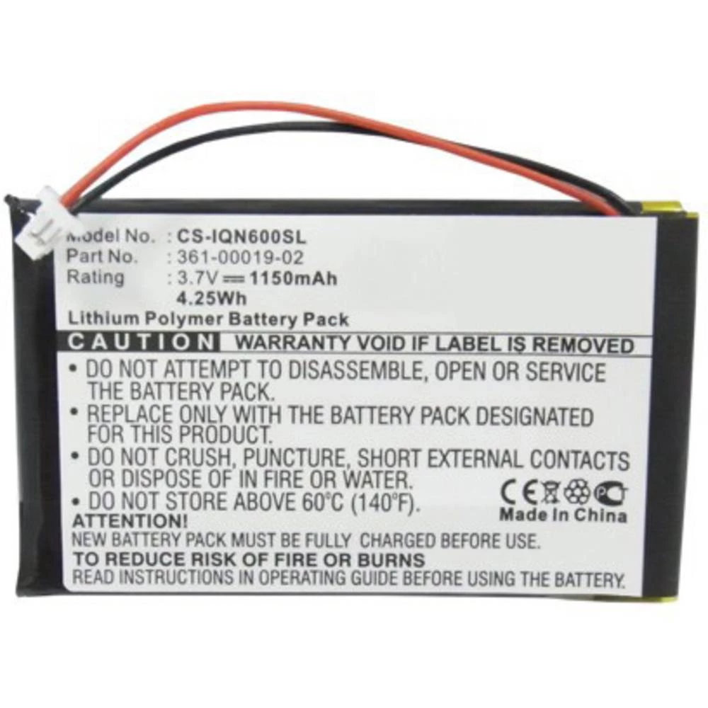 Navigacijski uređaj-akumulator Beltrona Zamjenjuje originalnu akumul. bateriju 010-00455-00, 010-00540-70, 361-00019-02, D25292- slika