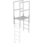 Günzburger Steigtechnik 61181 aluminij za prijelaz montaža s alatom