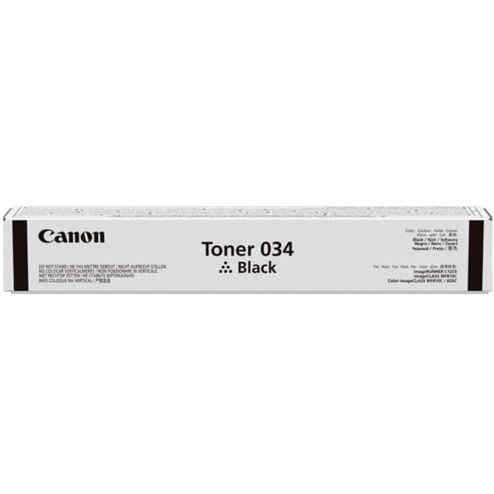 Toner Original Canon 034 Crn Raspon maks. 12000 Stranica slika