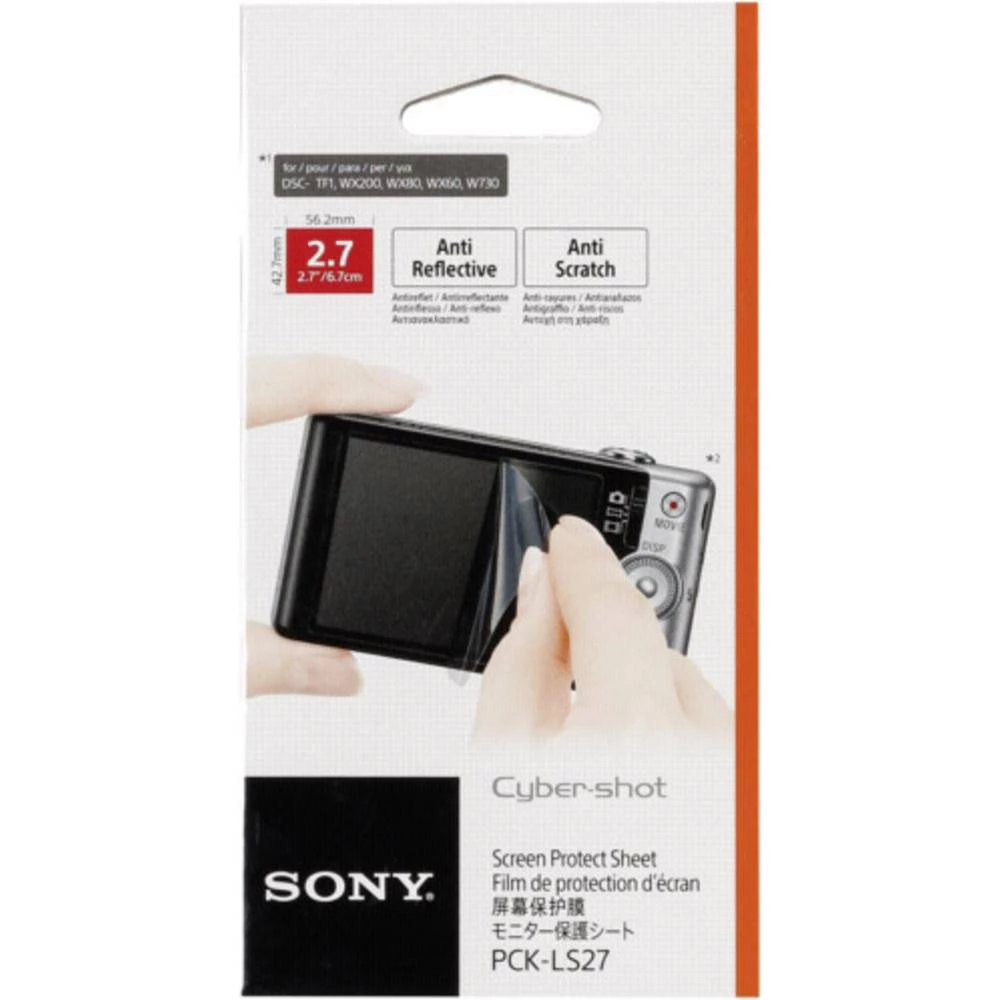Zaštitna folija za zaslon fotoaparata Sony 6,9 cm (2,7) slika