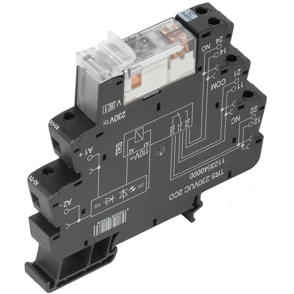 Spojni relej 10 ST Weidmüller TRS 24-230VUC 2CO C1D2 slika