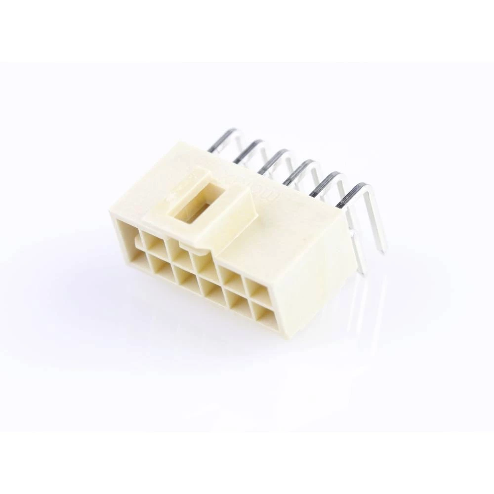 Molex ugradna standardna letva sa ženskim kontaktima Ukupan broj polova 12 Raster: 2.50 mm 1053142312 1 St. Tray slika