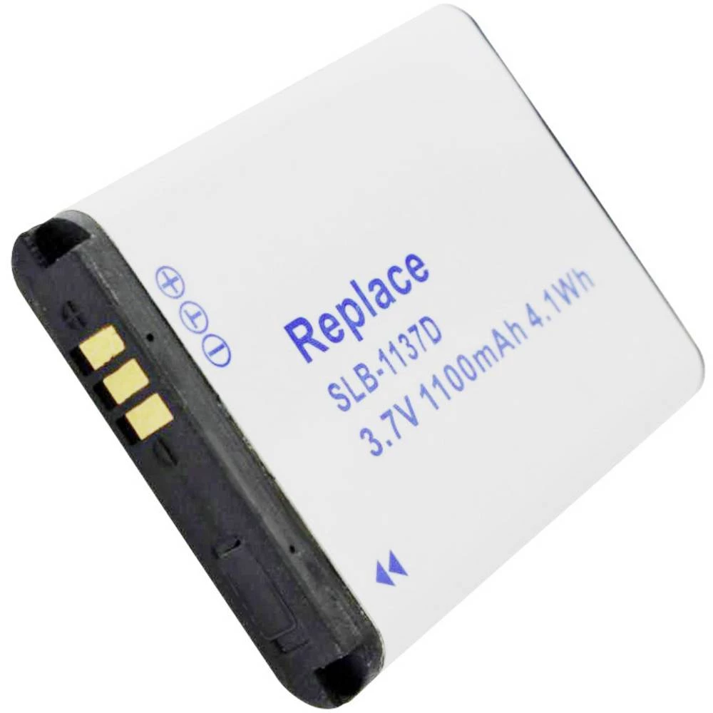 Kamera-akumulator AccuCell Zamjenjuje originalnu akU. bateriju SLB-1137D 3.7 V 1100 mAh SLB-1137D slika