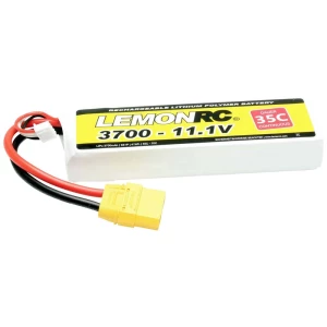LemonRC lipo akumulatorski paket za modele 11.1 V 3700 mAh Broj ćelija: 3 35 C softcase XT90 slika