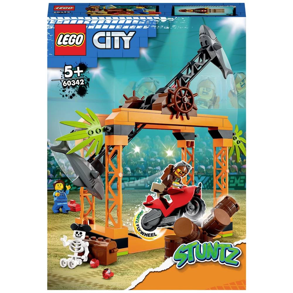 60342 LEGO® CITY Izazov za vratolomije u napadu morskog psa slika